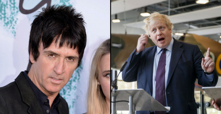 Johnny Marr calls Boris Johnson “a f*cking moron”