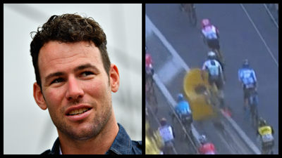 WATCH: Mark Cavendish crashes into bollard head-on in Milan–San Remo race