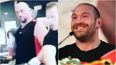 Tyson Fury tried out a weird technique in his first sparring session in over a year