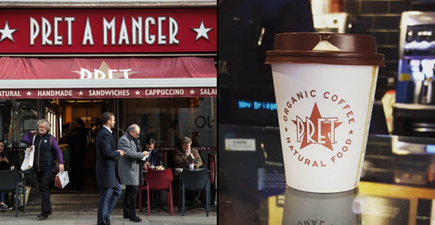 Pret is giving away 300,000 coffees this week