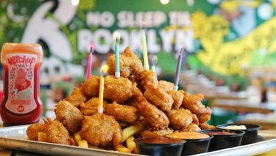 A bottomless chicken nugget party is happening on Sunday