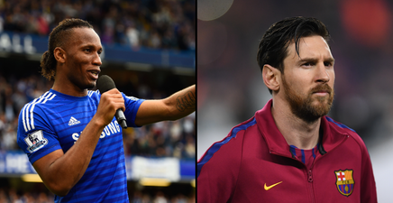 Didier Drogba’s brutal assessment of Lionel Messi is bound to p*ss people off