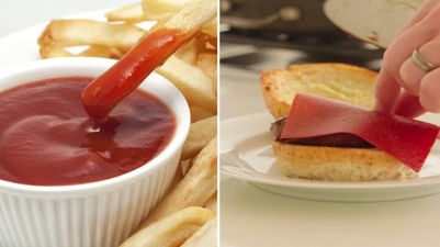 Ketchup slices are now a thing for some reason