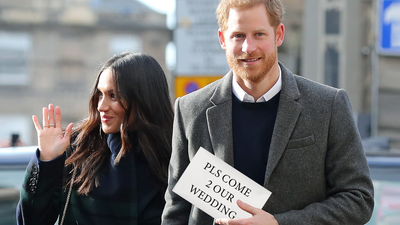 Exclusive look at Prince Harry and Meghan Markle’s gutsy wedding invitations