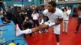 Anthony Joshua’s behaviour at media day has enraged Joseph Parker’s team