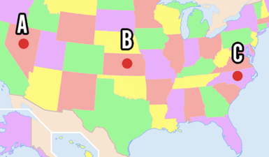 QUIZ: Are you able to place the US state on a map?