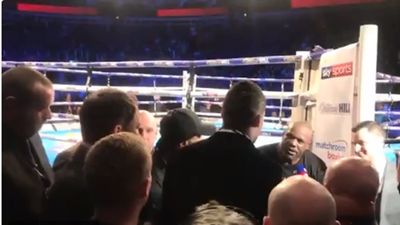 Dereck Chisora tries to cut a deal on live TV in heated exchange with David Haye