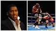 Anthony Joshua shows off win at huge odd on Dillian Whyte’s victory last night