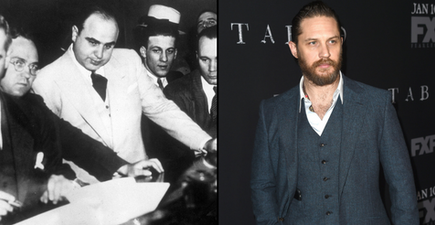 Tom Hardy posts disturbing pics showing transformation into vicious gangster Al Capone