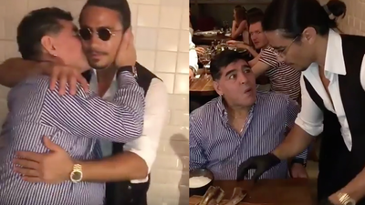 Diego Maradona met Salt Bae and they instantly fell in love