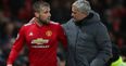 Luke Shaw confronted Jose Mourinho during heated dressing room exchange