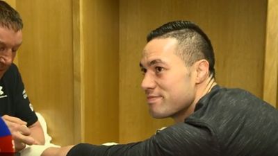 Some late drama about Joseph Parker’s hand wraps in Cardiff