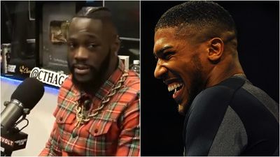 Anthony Joshua references Deontay Wilder’s disgusting remarks in post-fight press conference