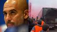 Pep Guardiola has been speaking about the incident before Man City’s Champions League loss to Liverpool