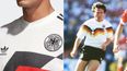 Adidas’ brand new Germany World Cup shirt is a classy reproduction of the 1990 classic