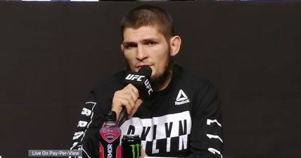 Khabib Nurmagomedov drops all bravado to send Conor McGregor a genuinely heartfelt message