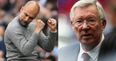 Alex Ferguson’s reaction to Manchester City goal sums up Manchester United’s first half