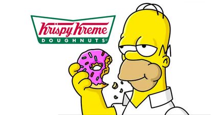 Krispy Kreme are selling real life Homer Simpsons doughnuts