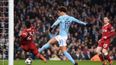 People are furious that Leroy Sané’s goal against Liverpool was ruled offside