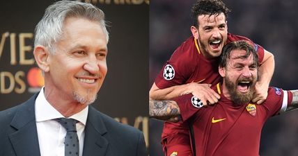 Gary Lineker sums up the madness of Roma beating Barcelona with one brilliant tweet