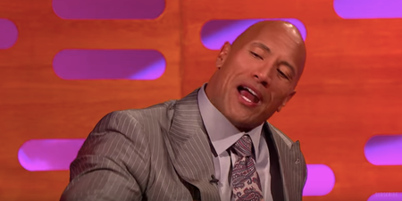 The Rock is on Graham Norton tonight and explains his greatest fear