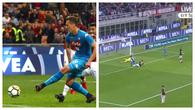 WATCH: Gianluigi Donnrumma pulls off save of the season against Napoli