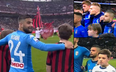 Napoli’s Lorenzo Insigne keeps being paired with tall mascots and it’s pretty damn funny