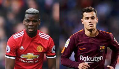 Paul Pogba has been outperformed by Philippe Coutinho in the Premier League this season – even though he left for Barca in January