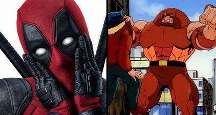 Is this the first look at The Juggernaut in the latest Deadpool trailer?