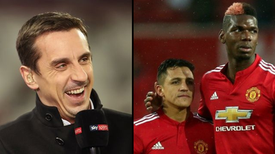 Gary Neville’s reaction to Pogba and Sanchez being dropped will divide Man Utd fans