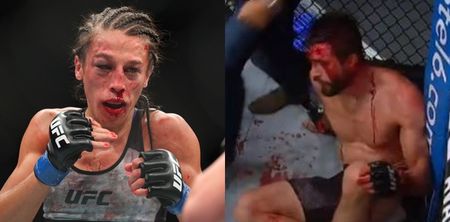 While one former UFC champion receives plaudits for reaction to tough loss, another is being ridiculed for hers