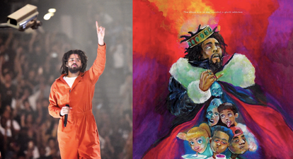 J. Cole has revealed artwork and tracklisting for new album K.O.D.