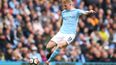 WATCH: Kevin de Bruyne scores incredible goal from long range in Man City celebration party