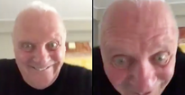 Anthony Hopkins channels his inner Hannibal Lecter in groundbreaking new video