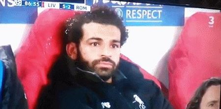 Mo Salah’s reaction to Liverpool’s near-collapse was perfect