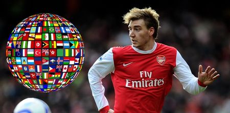 Can you name the international teams these Arsenal players represented?