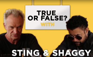 True or False? We test the legitimacy of Sting & Shaggy’s bromance