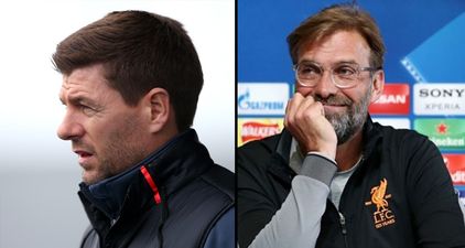 Jurgen Klopp has two reasonable conditions if Steven Gerrard wants managerial advice