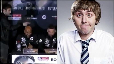 Jay from The Inbetweeners gatecrashes Bellew vs. Haye press conference