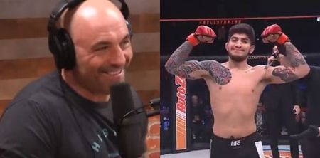 Joe Rogan’s reaction to Dillon Danis’ smack talk was pretty gas