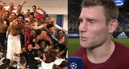 James Milner clarifies why he missed Liverpool’s dressing room celebration pictures