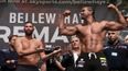 Both Tony Bellew and David Haye weigh in lighter than last year