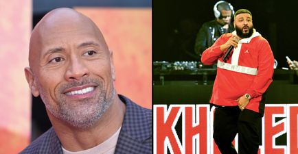 The Rock lays the smackdown on DJ Khaled after he admits he doesn’t go down on his wife