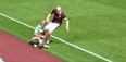 WATCH: Steven Naismith labelled a ‘coward’ after ‘leg breaking’ challenge on Scott Brown