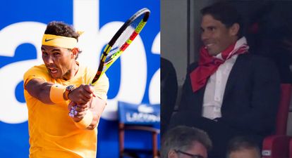 Real Madrid fan Rafael Nadal explains why he was spotted wearing Atletico Madrid colours