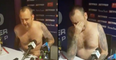 WATCH: Snooker world champion Mark Williams does press conference naked