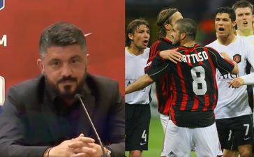 Gennaro Gattuso explains why he ate live snail before crucial Man United game