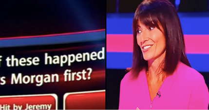 Davina McCall asks savage question about Piers Morgan on 100k Drop