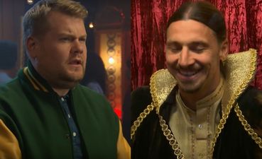 WATCH: Zlatan Ibrahimovic stars as fortune teller on James Corden’s Late Late Show