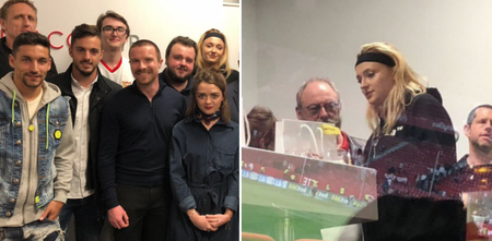 PICS: The Game of Thrones cast turned up to support Sevilla v Real Madrid last night